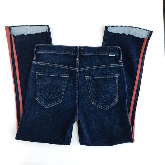 MOTHER Crop Step Fray in Speed Racer - size 28 - Picture 6 of 7